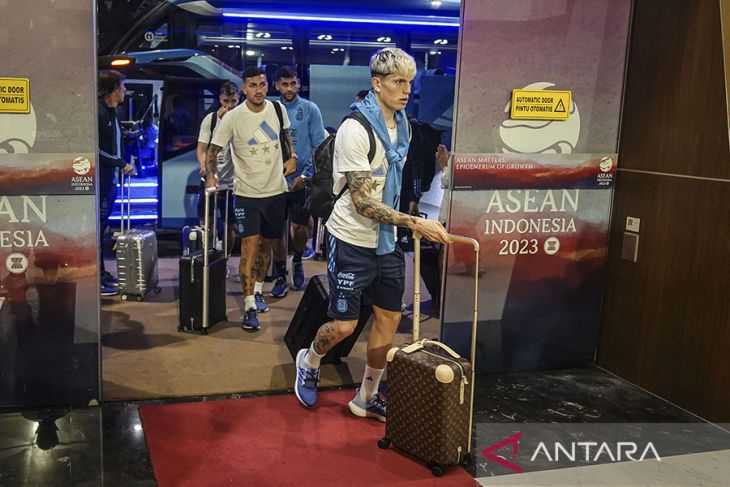 Timnas Argentina Sudah Tiba di Jakarta, Siap Lawan Indonesia di FIFA Match Day