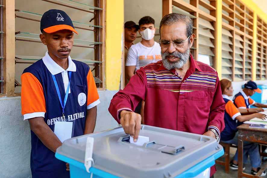 Timor Leste Gelar Pemilihan Parlemen