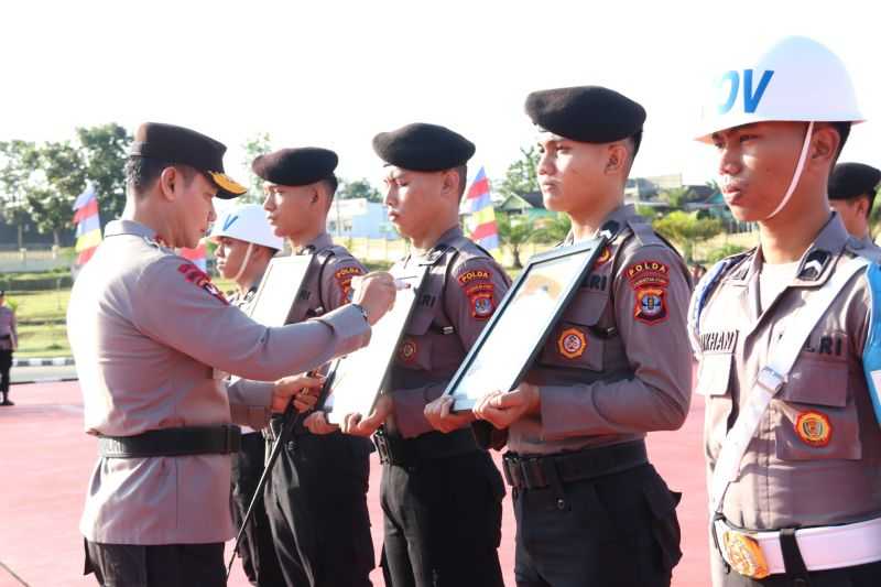 Tindak Tegas, Enam Personel Polda Kaltara Diberhentikan Tidak Dengan Hormat