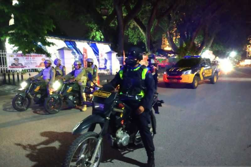 Tindak Tegas, Polrestabes Medan Patroli Skala Besar Tumpas Begal dan Geng Motor