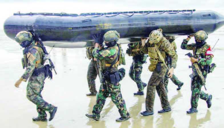 Tingkatkan Kapasitas TNI, RI dan Beberapa Negara Gelar Latihan Militer Gabungan