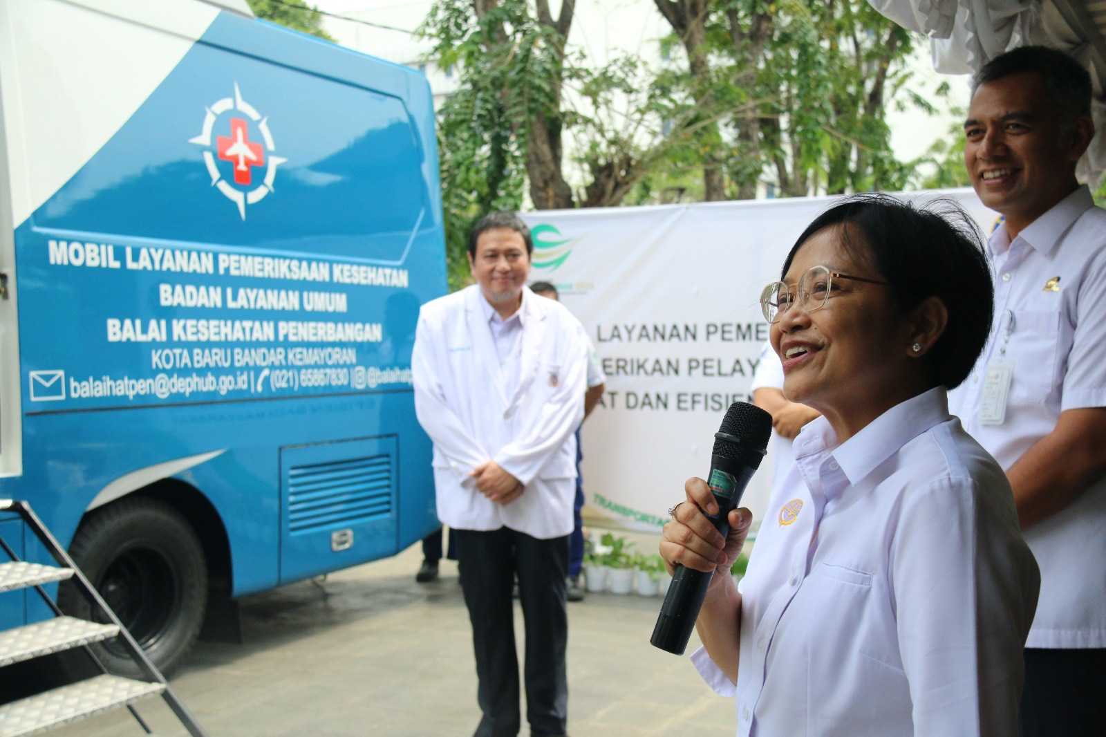 Tingkatkan Layanan Pemeriksaan Kesehatan, Kemenhub Luncurkan Mobil MCU 