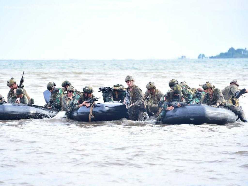 Tingkatkan Naluri Tempur, TNI AL Sinkronisasi dengan Tentara Amerika Serikat