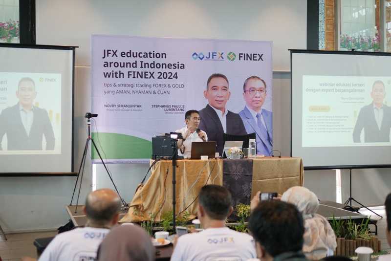 Tingkatkan Pemahaman Perdagangan Valas Finex Gelar Seminar Edukasi di Makassar