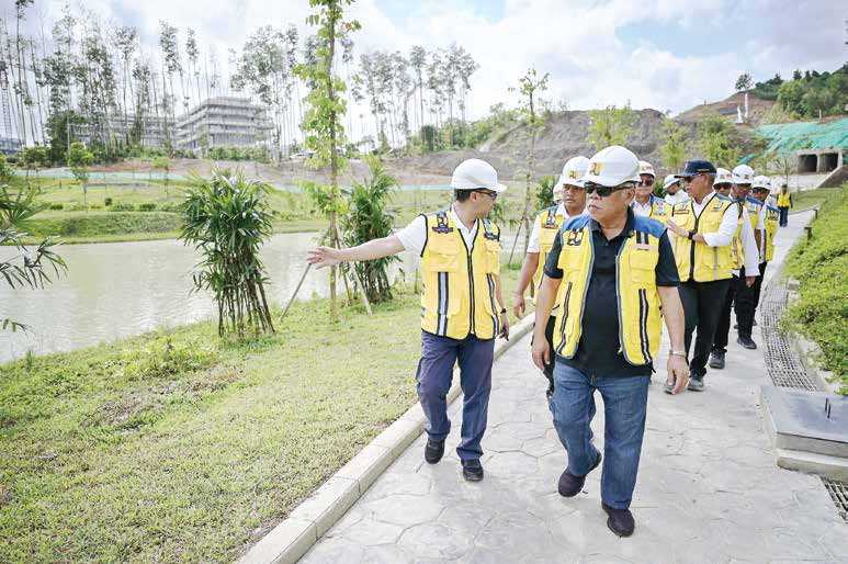 Tinjau Kesiapan Infrastruktur di IKN