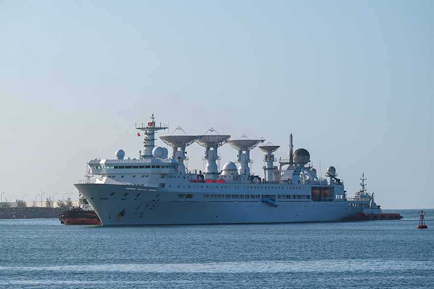 Tiongkok-India Adu Mulut Soal Kunjungan Kapal