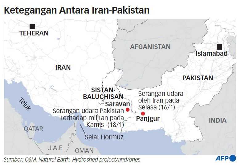 Tiongkok Ingin Berperan Perbaiki Hubungan Iran-Pakistan