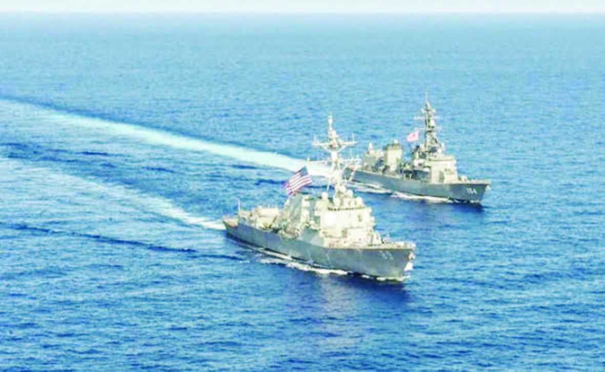 Tiongkok Kecam Kapal Perang AS Berlayar Melewati Selat Taiwan