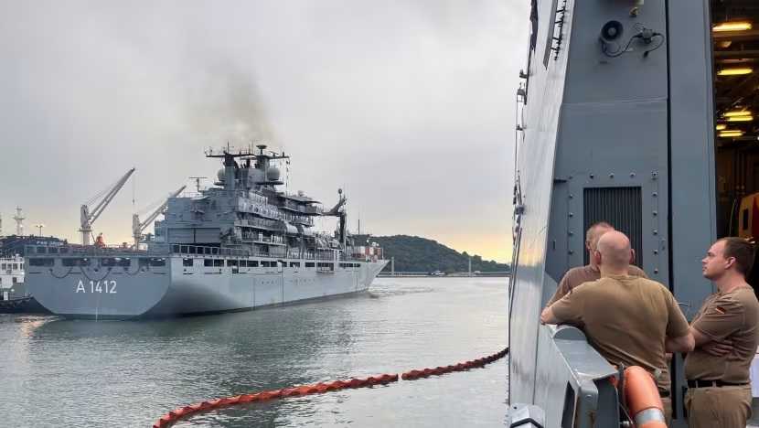 Tiongkok Kecam Pelayaran Kapal AL Jerman di Selat Taiwan