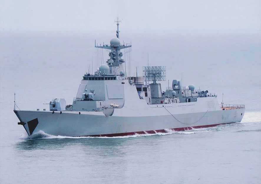 Tiongkok Kirim Kapal Perusak Baru dalam Latihan Militer