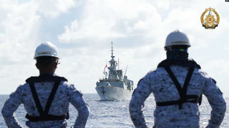 Tiongkok Lakukan Patroli Udara dan Laut di Dekat Terumbu Karang LTS