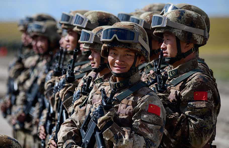 Tiongkok Latihan Perang di Tibet
