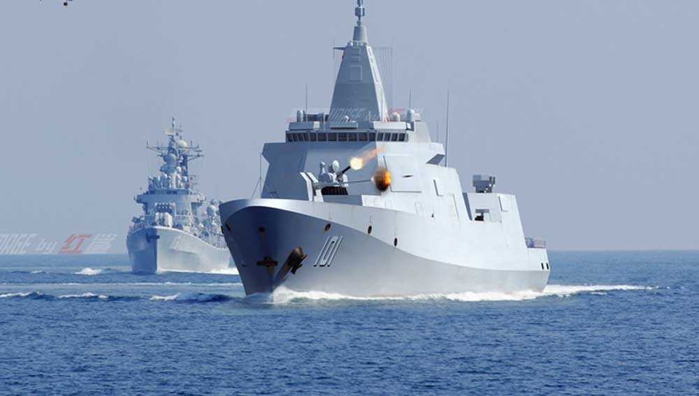 Tiongkok Luncurkan Kapal Perusak Canggih Terbaru