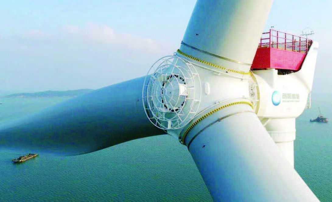 Tiongkok Membangun Turbin Angin Lepas Pantai 16 MW