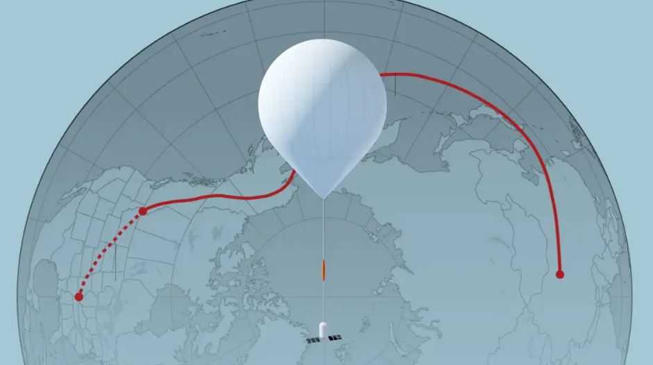Tiongkok Sebut Balon Udara di Atas Wilayah AS adalah Balon Cuaca yang Tersesat