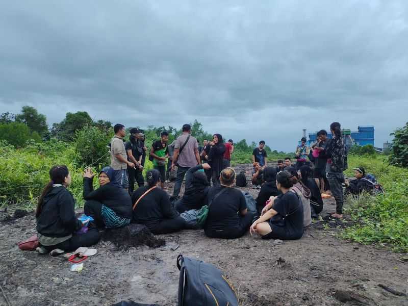 TNI AL Amankan 36 Pekerja Migran Indonesia Non-prosedural di Dumai