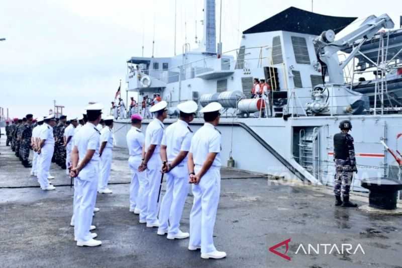 TNI AL dan AL Malaysia Rampung Patroli Bersama di Perbatasan