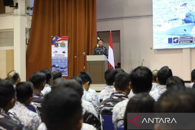 TNI AL dan Tentera Laut Diraja Malaysia Latihan Bersama Sampai 30 Juni