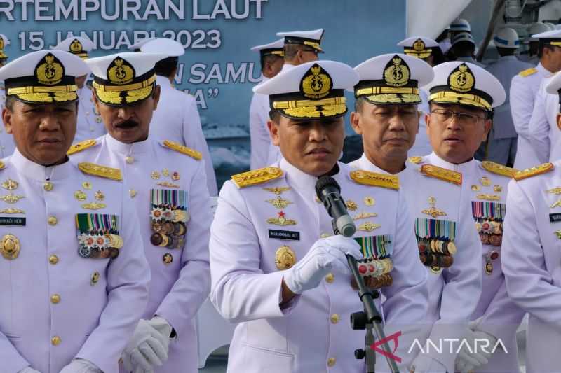 TNI AL Siagakan Empat KRI Jaga Kedaulatan di Laut Natuna Utara