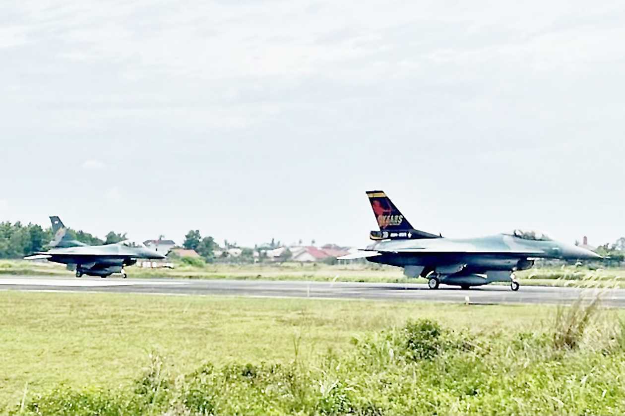 TNI AU Gandeng Angkatan Udara Malaysia Patroli Bersama di Selat Malaka