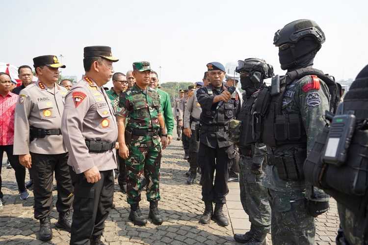 TNI dan Polri Bersinergi Amankan Pemilu 2024