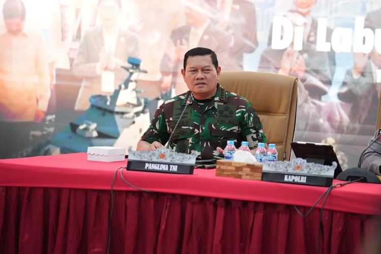 TNI dan Polri Gelar Tactical Floor Game Pengamanan  KTT Asean di Labuan Bajo