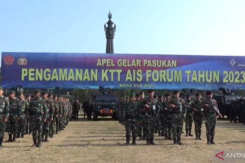 TNI dan Polri Kerahkan 15.581 Personel Amankan KTT AIS Forum