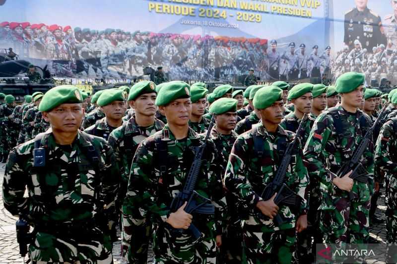 TNI-Polri Kerahkan 115.000 Personel Amankan Pelantikan Presiden