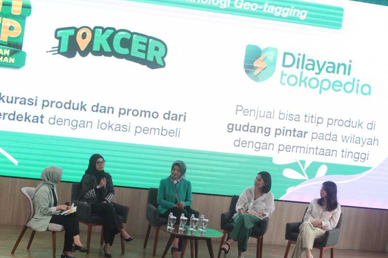 Tokopedia bersama pemerintah Lindungi dan Berdayakan Perempuan Pegiat Usaha dengan NIB 4