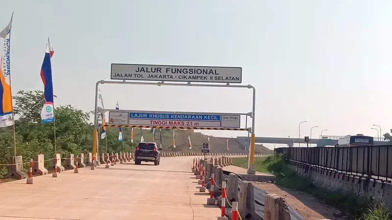 Tol Japek 2 Selatan Dibuka Situasional untuk Arus Balik