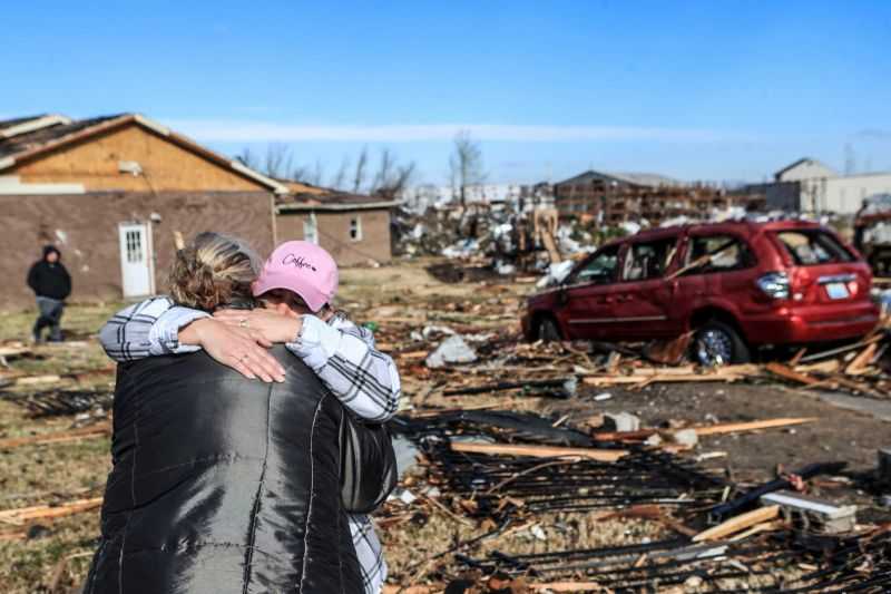 Tornado Terjang Wilayah Kentucky, Amerika Serikat Akibatkan Delapan Tewas dan Delapan Hilang