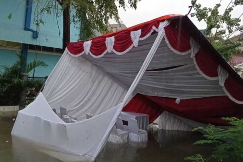TPS di Jakarta Utara Roboh dan Terendam Banjir, Bawaslu Rekomendasikan Relokasi