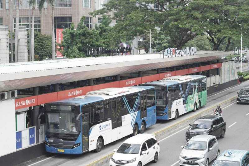 Transjakarta Perpanjang Layanan  Hingga Pukul 23.00 demi Penonton