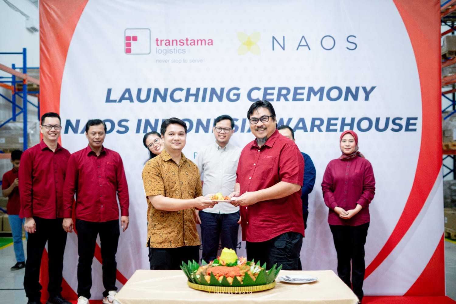 Transtama Logistics Express dan NAOS Indonesia Tingkatkan Kerja Sama