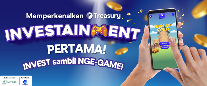 Treasury Ajak Berinvestasi Emas Digital Sambil Bermain Game