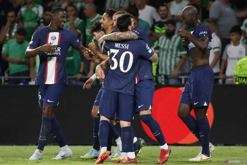 Trio Messi, Neymar, Mbappe Menangkan PSG Atas Maccabi Haifa