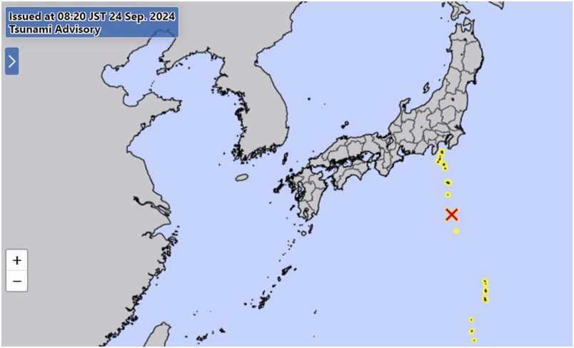 Tsunami Kecil Melanda Pulau di Jepang Setelah Gempa Bumi M5,8