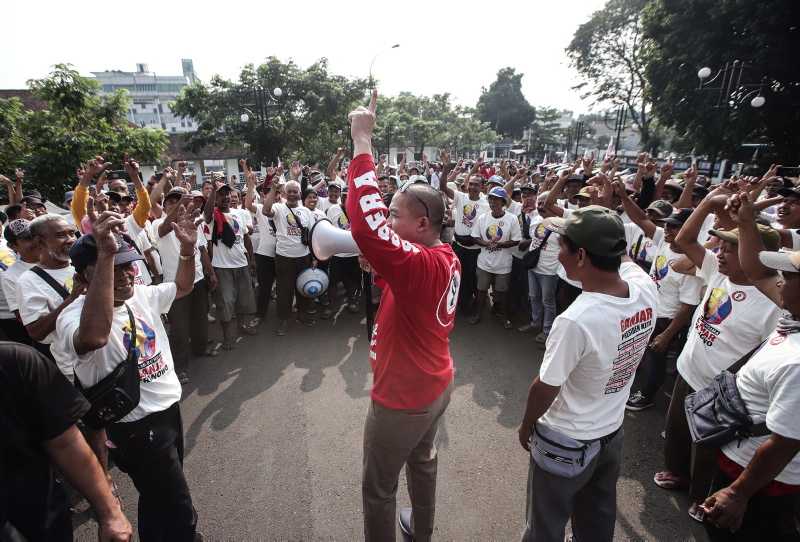 Tukang Becak Dukung Ganjar 1