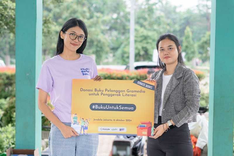 Tumbuhkan Literasi, Gramedia Salurkan Buku Anak kepada Komunitas Baca