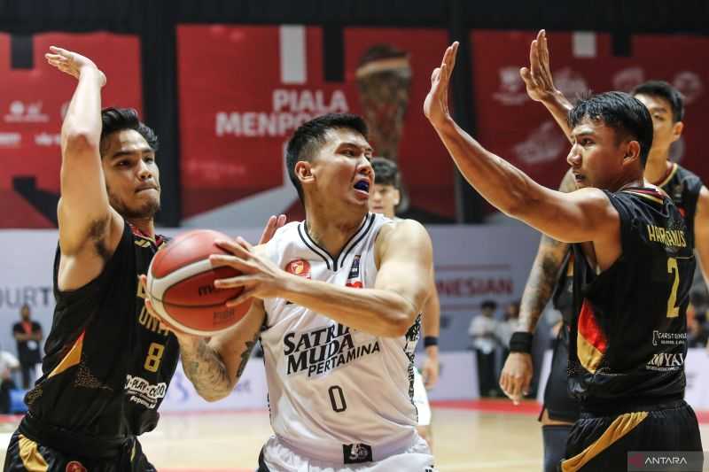 Tundukkan Dewa United dengan Skor Meyakinkan, Satria Muda ke Final IBL All Indonesian