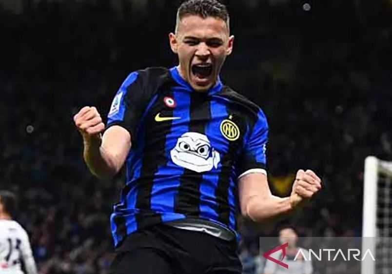 Tundukkan Genoa 2-1, Inter Milan Kokoh Puncaki Klasemen