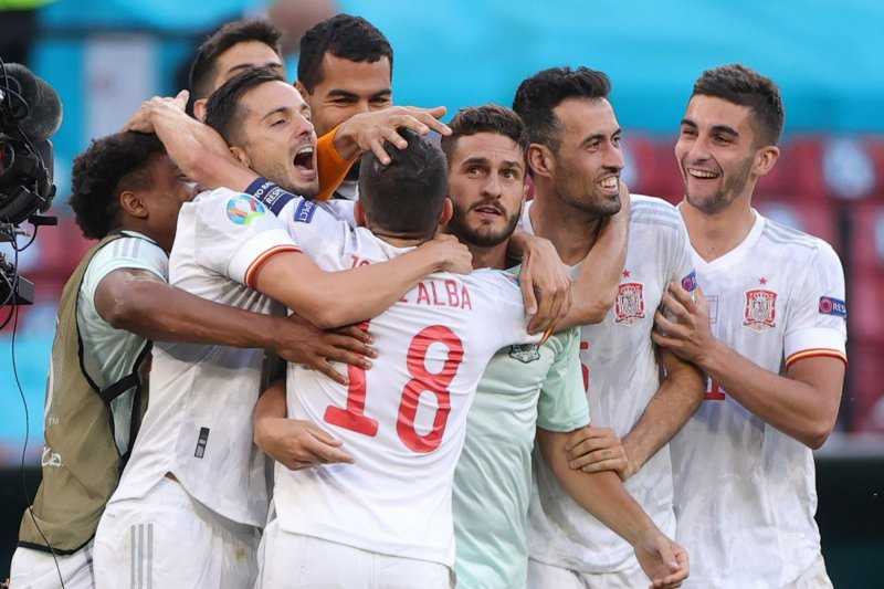 Tundukkan Kroasia Lewat Drama 8 Gol, Spanyol ke Perempat Final Euro 2020