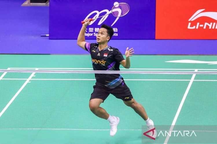 Tunggal Putra Indonesia Ginting Melesat ke Semifinal Hong Kong Open Berkat Variasi Pukulan