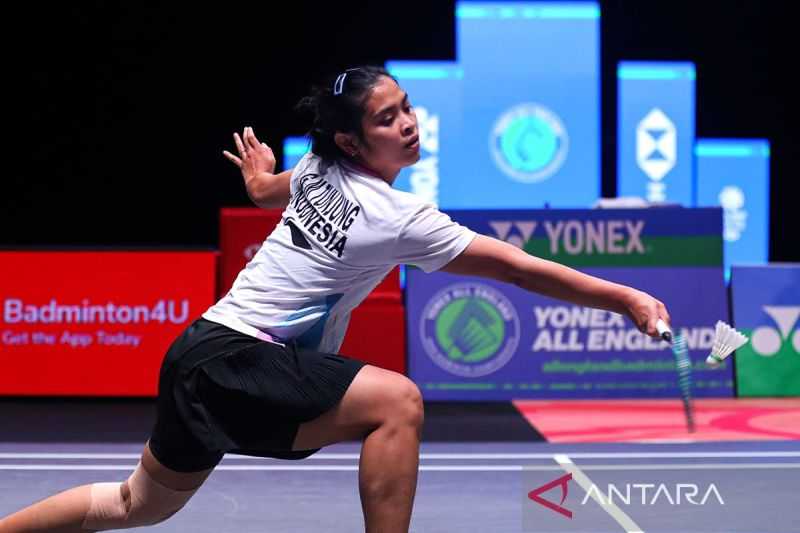 Tunggal Putri Indonesia Gregoria Keluar Sebagai Runner Up Swiss Open 2024