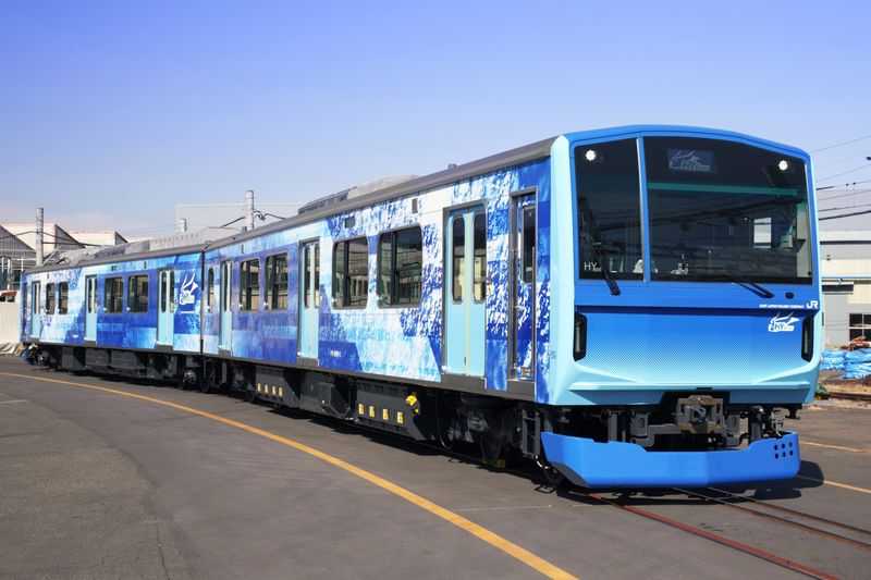 Tunjukkan Kecanggihan, Kereta Hidrogen Hidrida Pertama Jepang Hybari Siap Untuk Uji Coba Bulan Depan