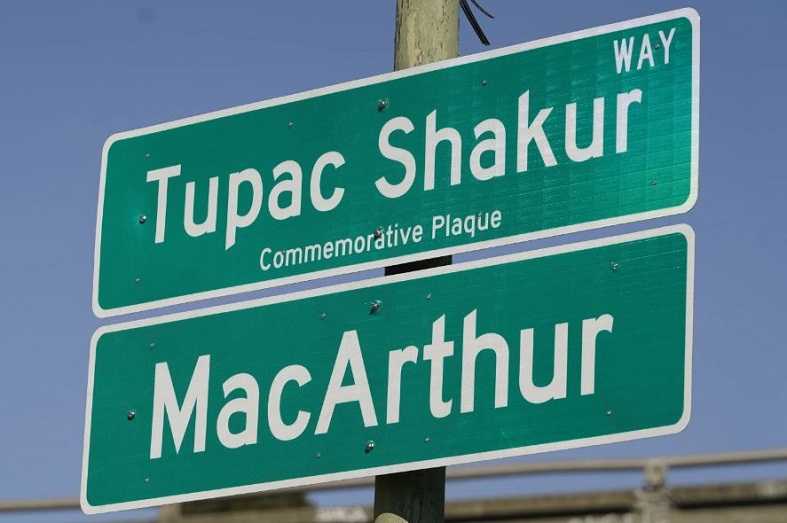 Tupac Shakur Jadi Nama Jalan di Oakland, California