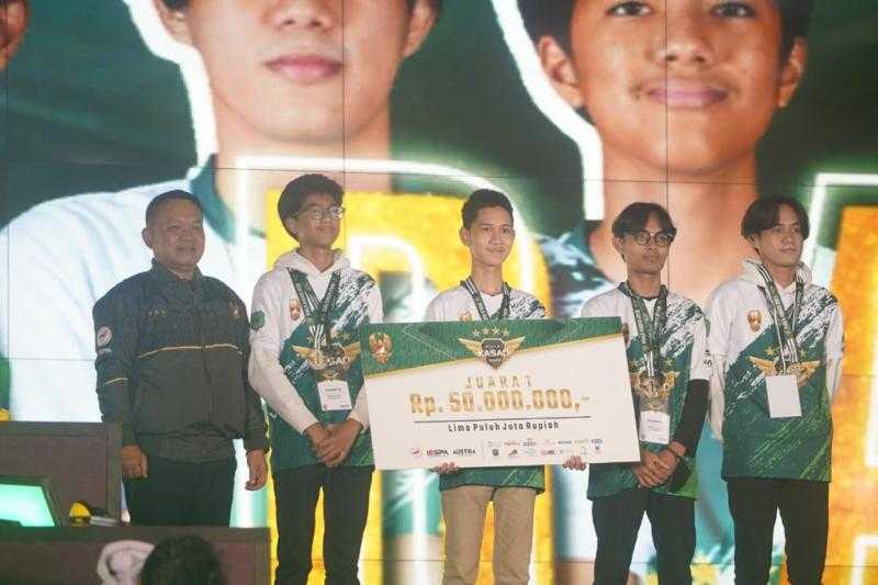 Turnamen Esport Piala Kasad Tanamkan Wawasan Kebangsaan