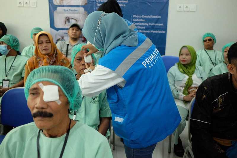 Tutup Rangkaian HUT ke-18, Primaya Hospital Gelar Operasi Katarak di Sukabumi