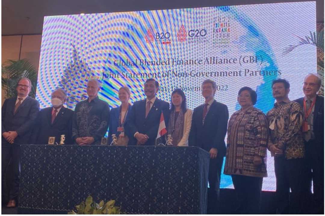 Tutupi Kesenjangan Pembiayaan SDGs, Presidensi G20 Indonesia Luncurkan Global Blended Finance Alliance