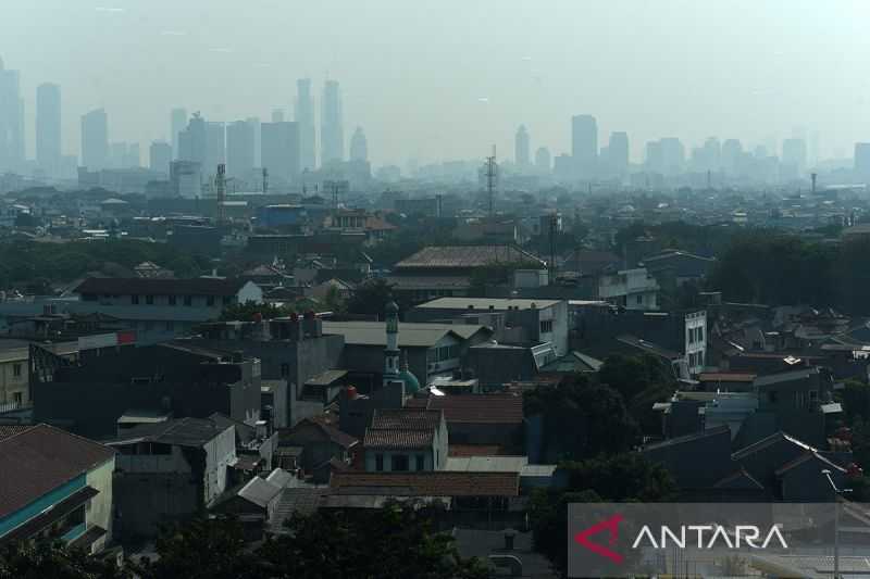 Udara Jakarta di Peringkat Kedua Terburuk di Dunia Kamis Pagi